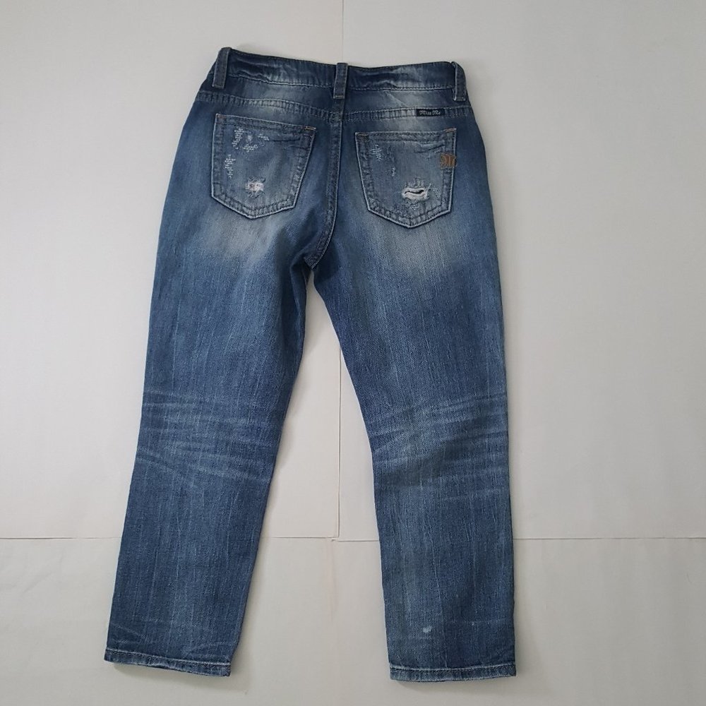 Women's MISS ME Capri Jeans Size  26 Blue - Picture 3 of 11